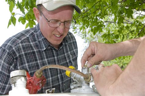 Checking For Propane Gas Leaks